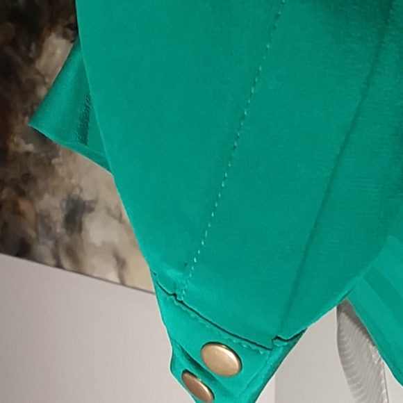 GREYLN SILK BLOUSE XS - Picture 7 of 11